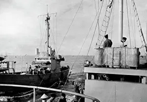 Minesweeping: German minesweepers, 1944