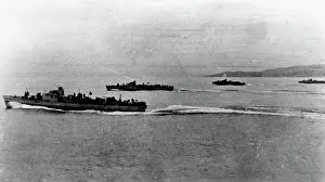 Minesweeping: German mining boats, 1944