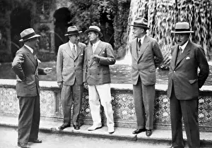 Deste: German ministers in Rome with Mussolini