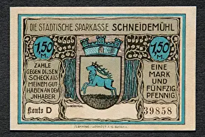 Schneidemuehl: German money
