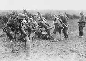Mortars: German mortar WWI