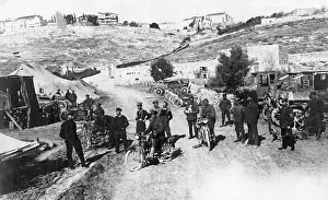 Motorist: German motorcyclists in Turkey, 1918