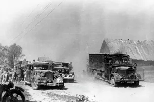 Horch: German motorized column on the Eastern Front, 1941