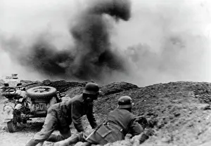 Sidecar: German motorized infantry on the Donetsk front, May 1942