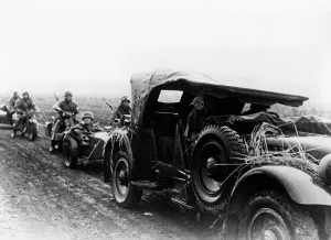 Skoda: German motorized unit on the Eastern Front, 1941