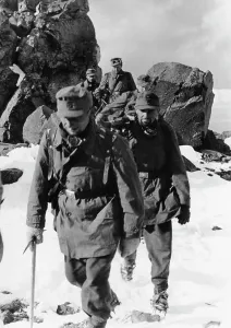 Operate: German mountain troops on Mount Elbrus, 1942