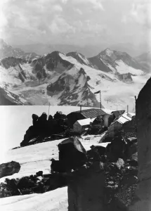 Heeresgruppe: German mountain troops on Mount Elbrus, 1942