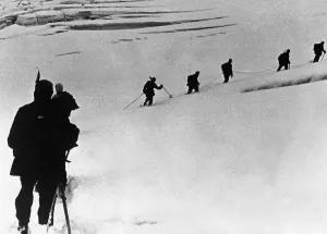 Elbrus: German mountain troops on Mount Elbrus, 1942