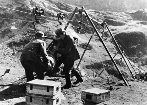 Necessary: German mountain troops on Mount Elbrus, 1942