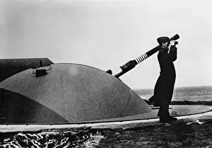 Antiaircraft: German naval antiaircraft artillery on the Atlantic Wall
