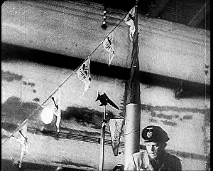 Conning: A German Naval Officer on the Conning Tower of a U-Boat