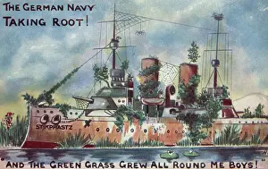 Rusted: German Navy lampooned - World War One