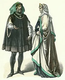 Poulaines: German Nobles circa 1425