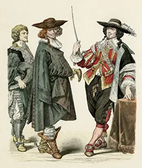 Fastening: GERMAN NOBLES CIRCA 1650