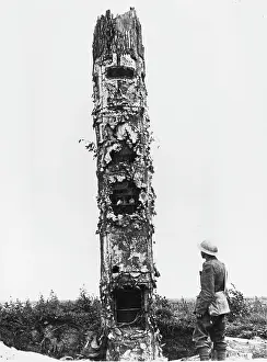 Reconnaisance: German observation post 1917