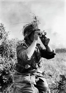 Coupling: German observation post on the Eastern Front, 1941