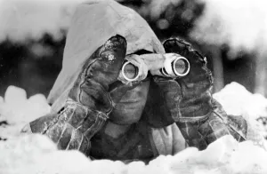 Surveys: German observation post on the Eastern Front, 1944