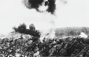 Craters: German offensive WWI
