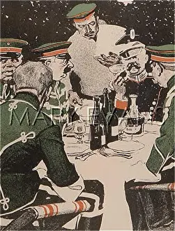 Eduard Thony (ghost Contributor): GERMAN OFFICERS MEALTIME