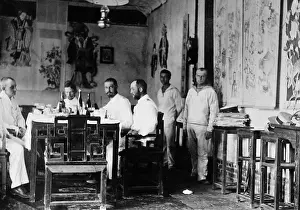 Taku: German officers in Taku, 1900