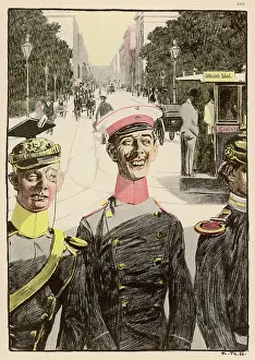 Eduard Thony (ghost Contributor): GERMAN OFFICERS IN TOWN