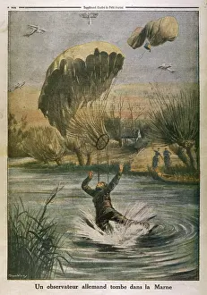Parachutes: GERMAN PARACHUTES MARNE