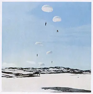 Narvik: GERMAN PARAS NORWAY