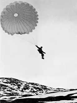Narvik: German paratrooper in WWII in Narvik, 1940