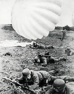 Landed: German paratroops invade Holland, WW2