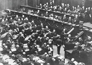Schoen: The German parliament, 1909