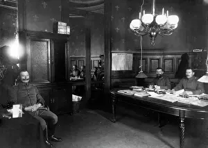 Tape: German pass centre in Liege, 1915