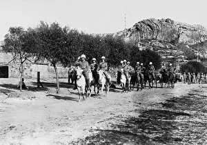 Jiaozhou: German patrol in Kaumi