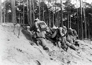 Backpack: German patrol on the Western Front, 1914