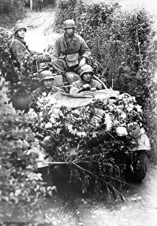 Jeep: German patrol on the Western Front, 1944