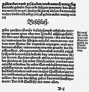 Preface: German Peasants War 1524 - 1526, Twelve Articles