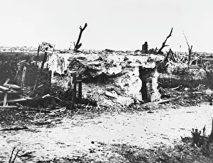 Defences: German pillbox WWI