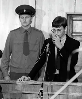 Landed: German pilot Mathias Rust trial in Soviet Union, 1987
