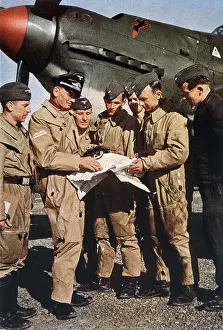 Briefed: GERMAN PILOTS BRIEFED