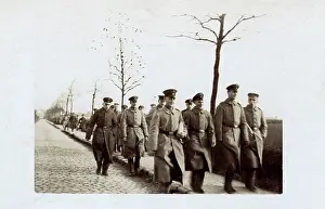 Cobblestones: German pilots at Ingelmunster, Belgium, WW1