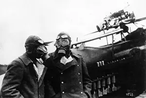 Poisoning: German pilots in World War I, 1916