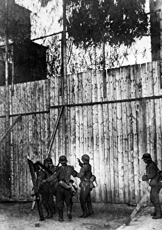 Remove: German pioneers remove a border fortification, 1941