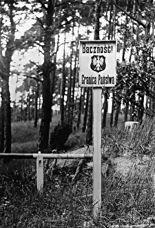 Poznan: German-Polish border at Pila