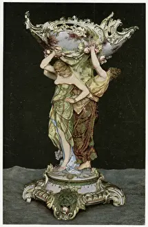 Objets: GERMAN PORCELAIN BOWL