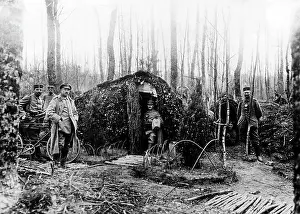 Entrances: German position in the Argonne forest, 1914
