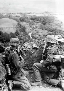 Caspar: German position on the Mius, 1943