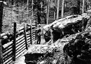 Armand: German position in the Vosges during the First World War