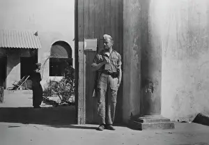 Sentry: German post in Africa, 1942