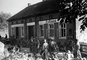 Immediately: German post on the border with Lithuania, 1941