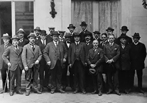 Giesberts: German postal workers at the peace negotiations at Versaille