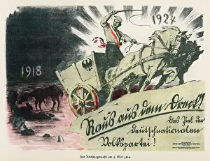 Proclaiming: GERMAN POSTER 1924
